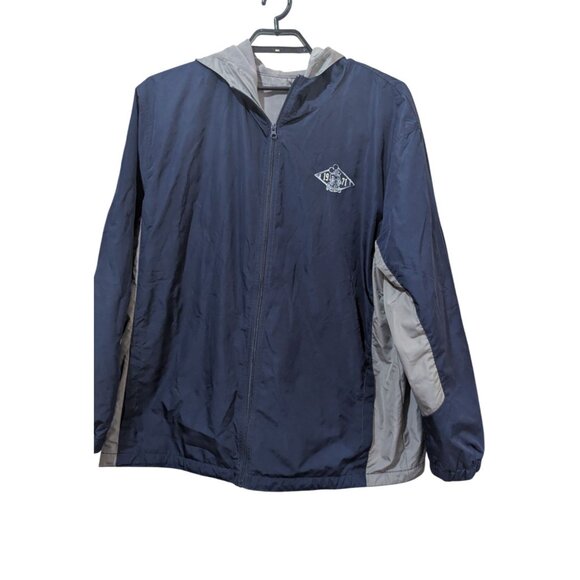Walt Disney World 1971 Blue Zip-Up Jacket XX-Large - Mickey Mouse Logo - Picture 2 of 7